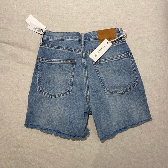 Aritzia Denim Forum 50’s Arlo Mid Thigh Jean Short - Picture 2 of 4